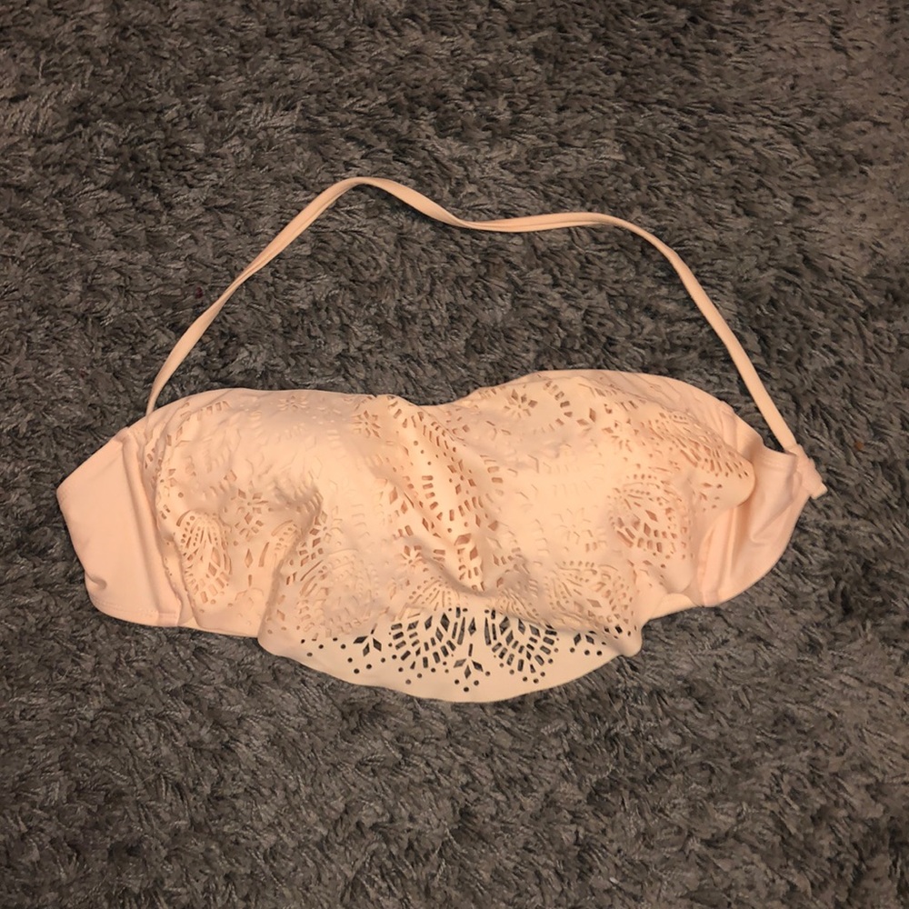 PINK SWIM TOP XHILARATION